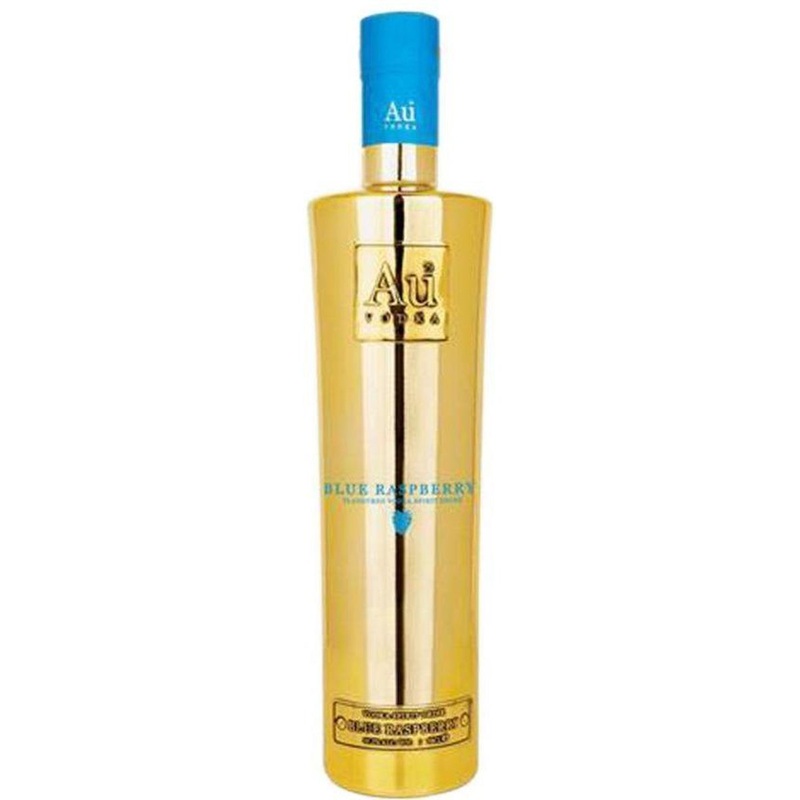 AU Blue Raspberry Vodka 1 Bottle