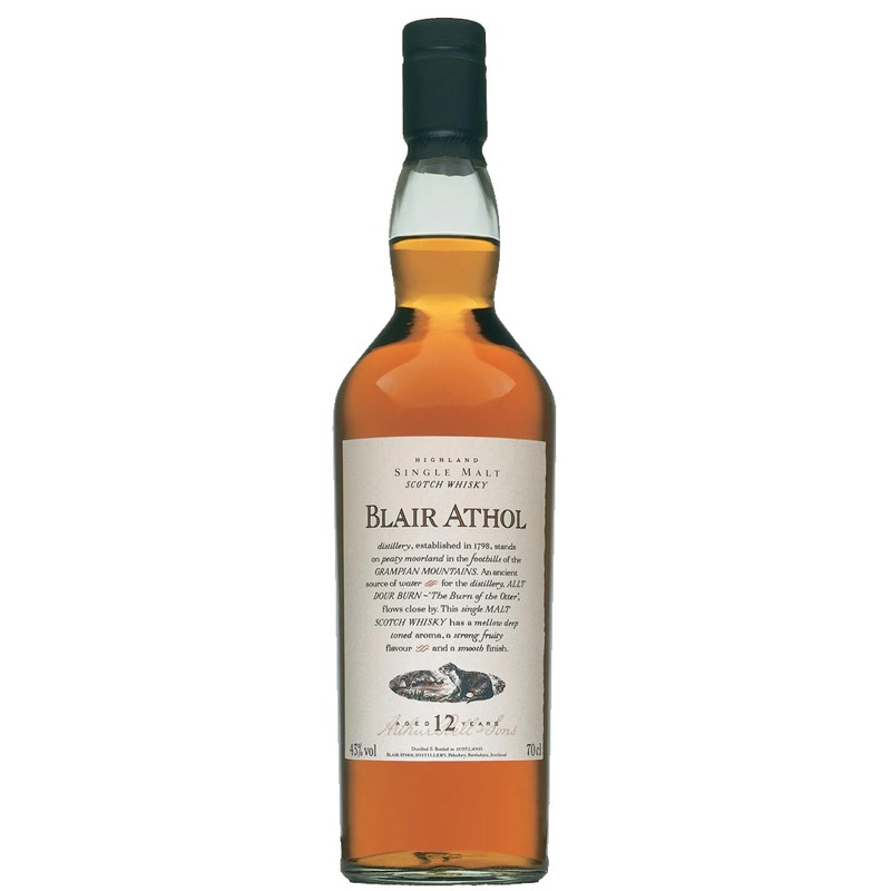 Blair Athol 12 Year Old Highland Single Malt Scotch Whisky