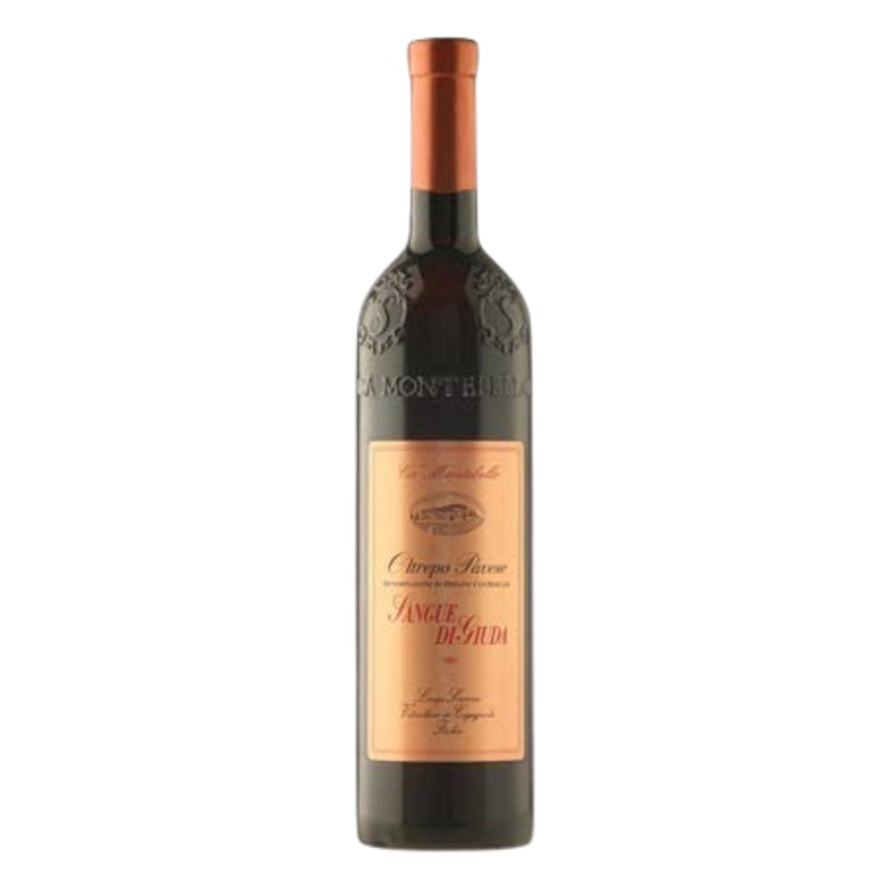 Ca Montebello di Luigi Scarani Sangue di Giuda dell'Oltrepo Pavese Sparkling Red 750 ML