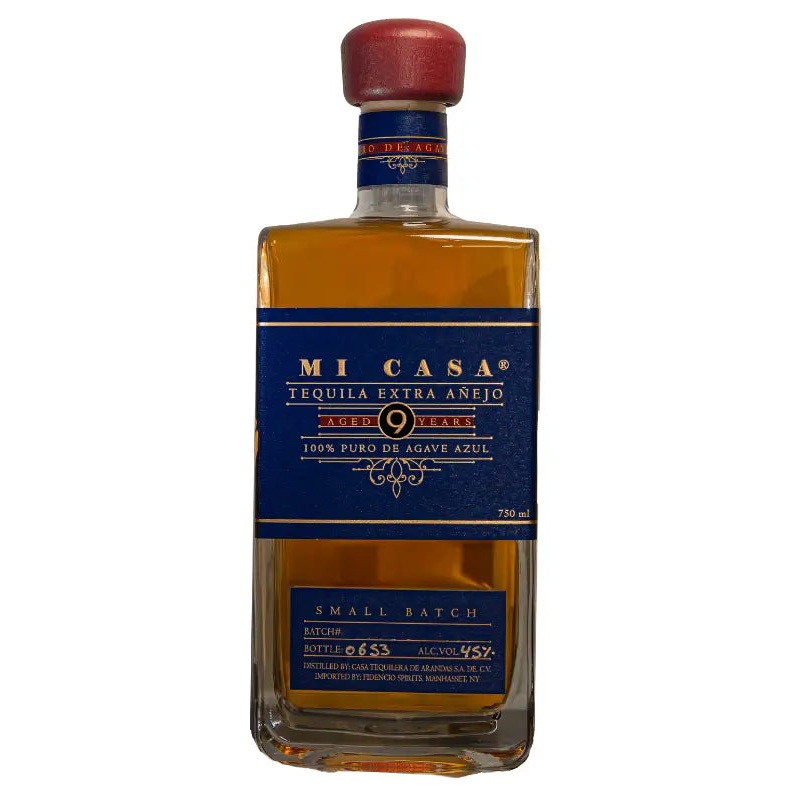 Mi Casa 9 Year Old Small Batch Tequila Extra Anejo Batch 1
