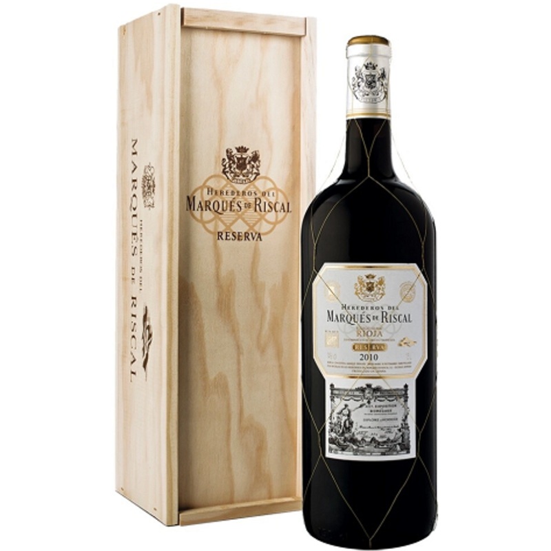 Rioja Reserva Marqus de Riscal 2019, 12 Litre Bottle OWC 1 Bottle 12 Litre
