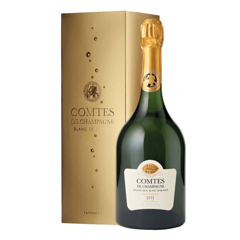 Taittinger Comtes de Champagne 2012 Gift Box, 75 cl