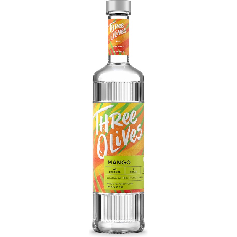 Three Olives Mango Vodka 750 ML