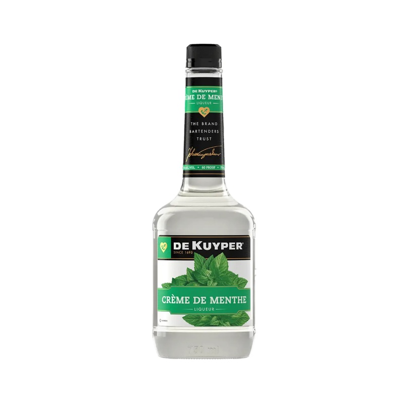 DeKuyper Creme De Menthe Liqueur (White) 750 ML