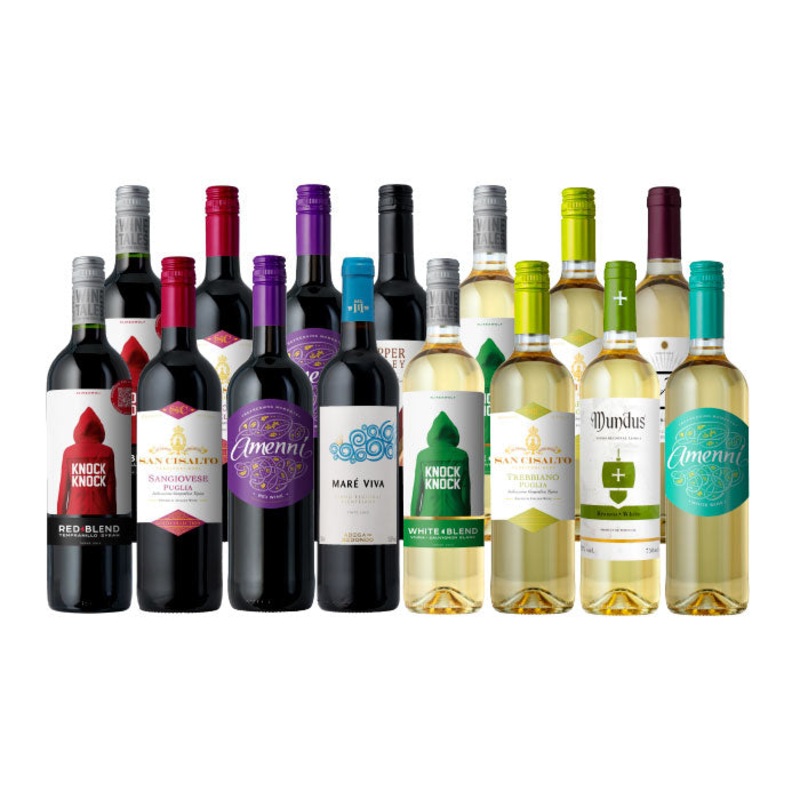 Groupon Thanksgiving Wines 15-Pack Mixed