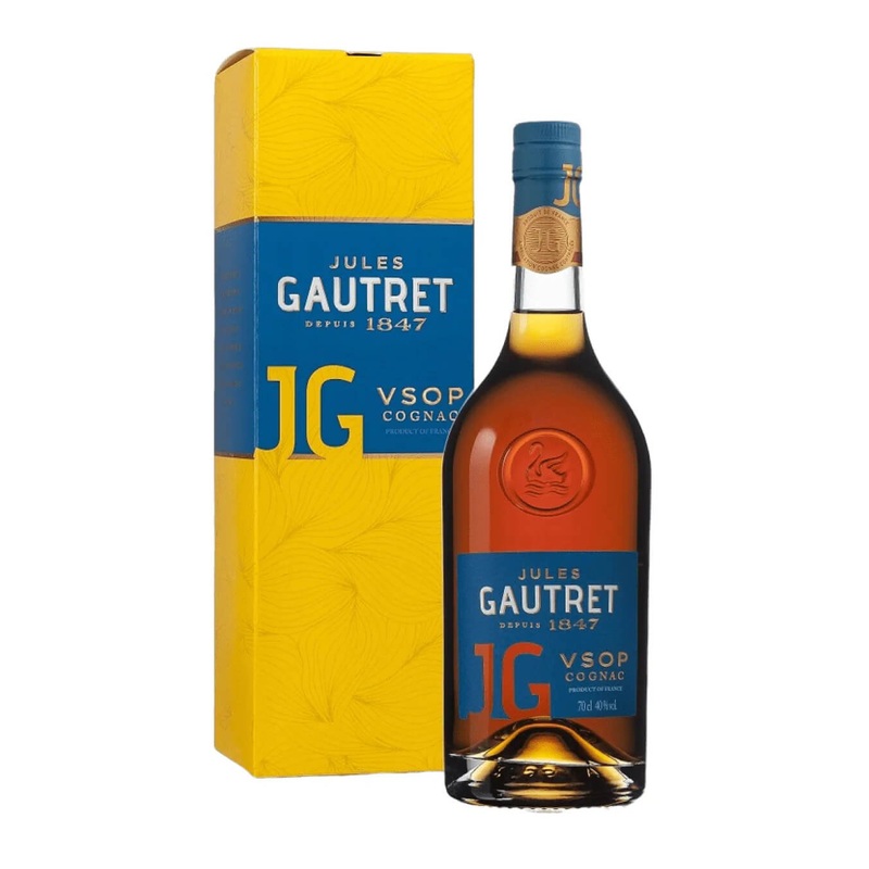 Jules Gautret VSOP Cognac Gift Box, 70 cl