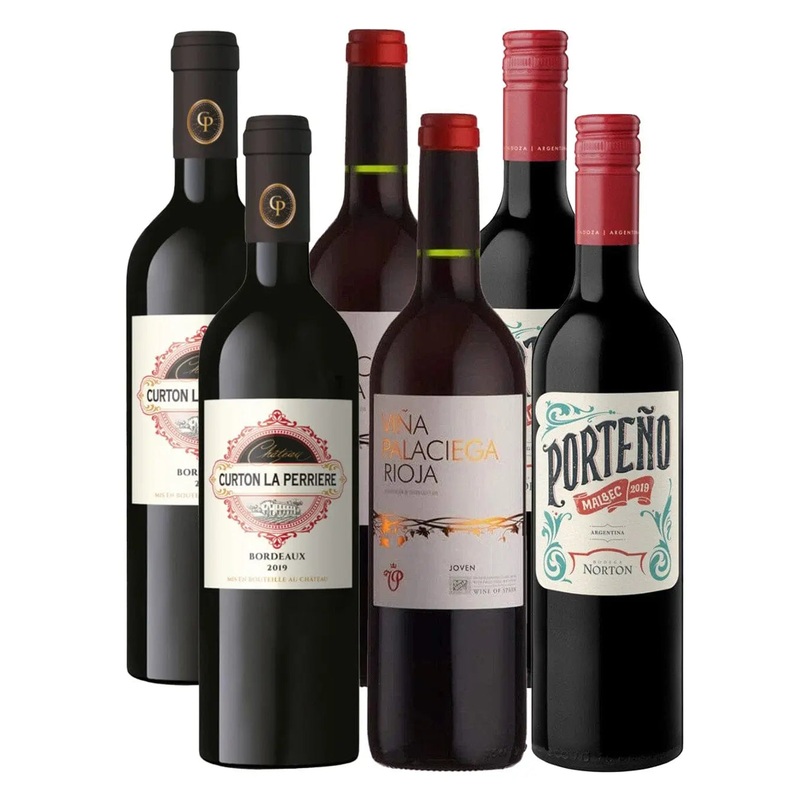 Mixed Red Wine Case, 6 x 75 cl