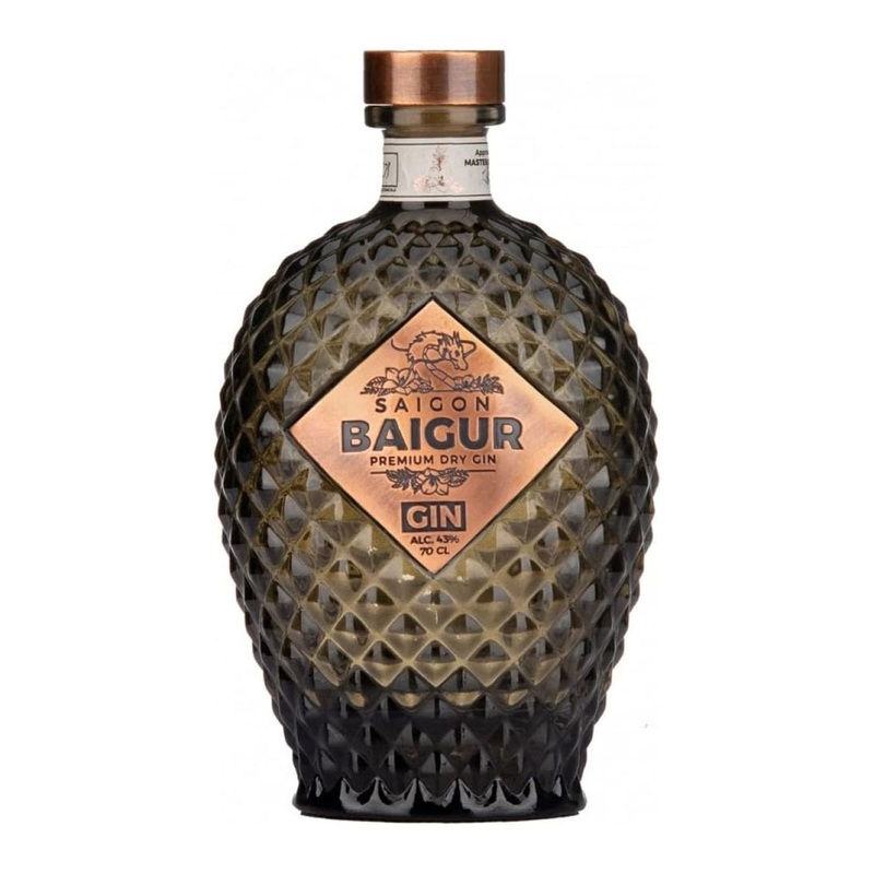 Saigon Baigur Premium Dry Gin, 70 cl