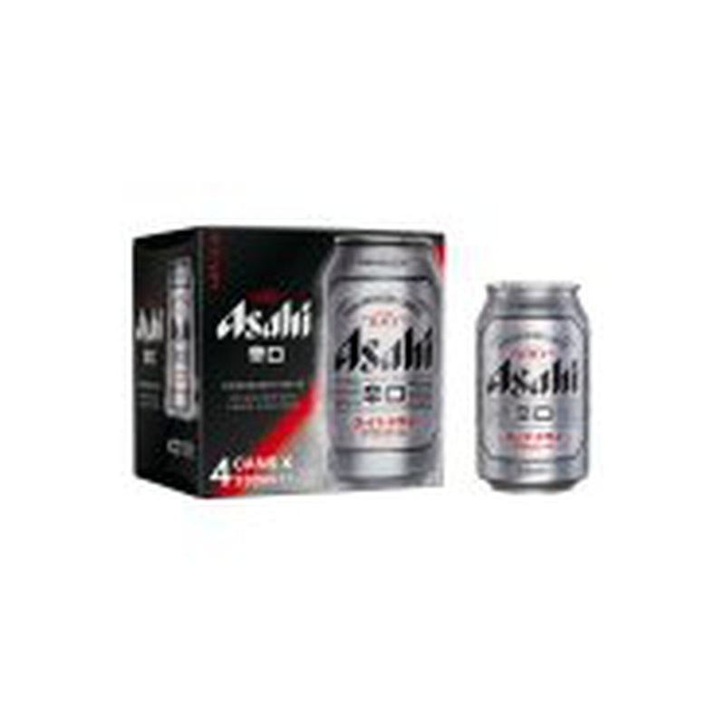 Asahi Super Dry 4 x 330ml Cans 4 Cans