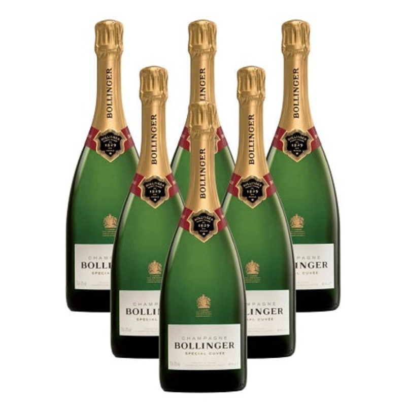Bollinger 6 Champagne Case 6 Bottle Case 6x75cl