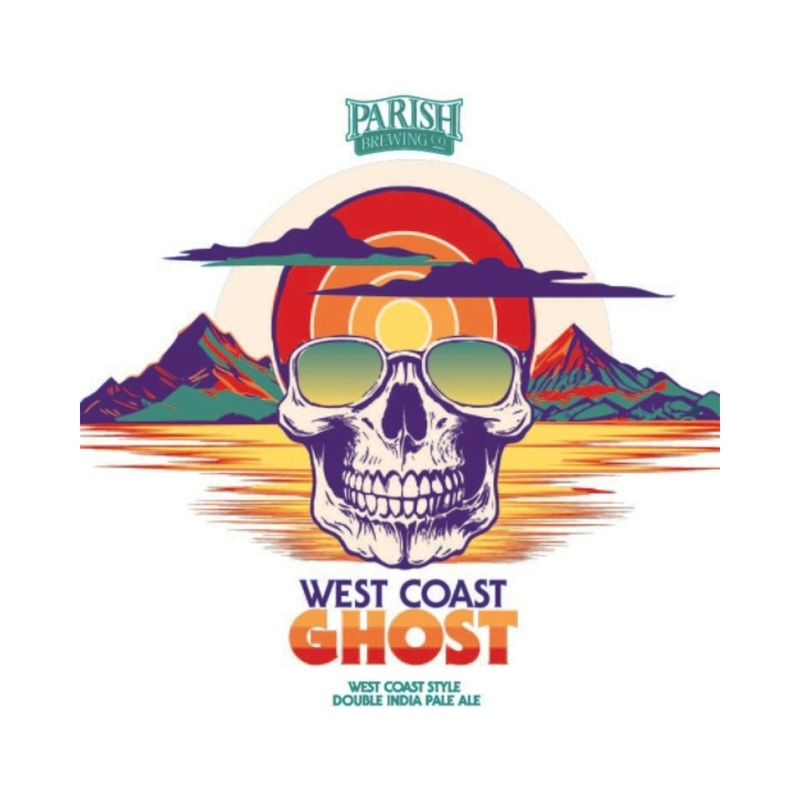 Parish Brewing West Coast Ghost DIPA 4 PACK 16 OZ CANS