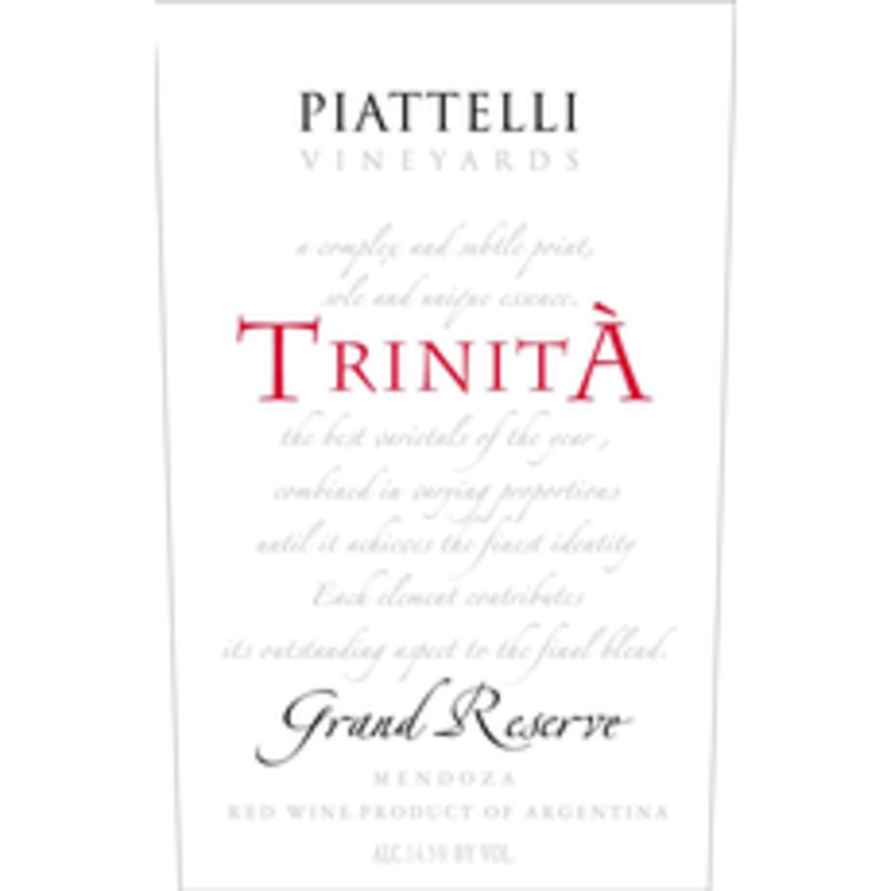 Piattelli Vineyards Trinita Grand Reserve Lujan De Cuyo Red Blend 750ml