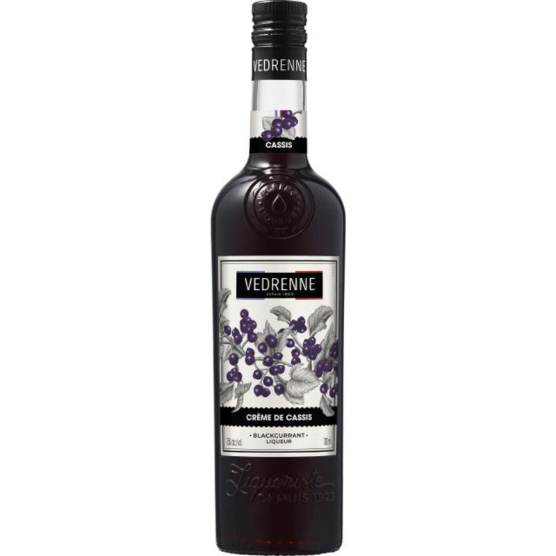 Vedrenne Crme de Cassis (Blackcurrant) 70cl Bottle