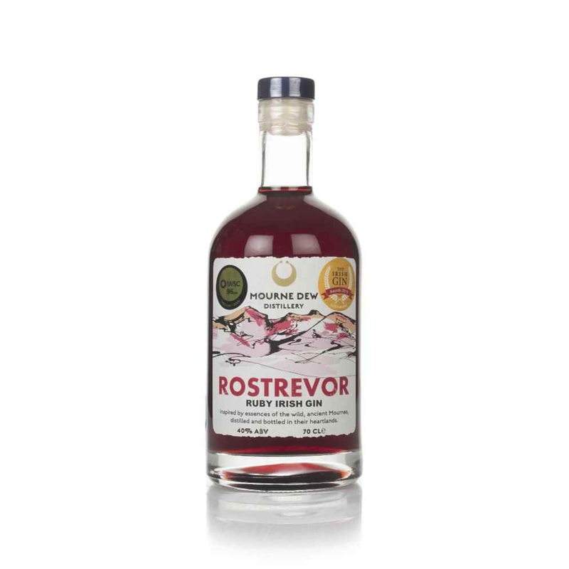 Mourne Dew Rostrevor Ruby Gin 70cl