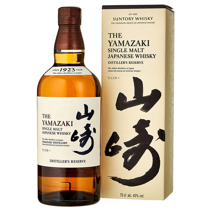 Suntory Yamazaki Distillers Reserve Single Malt Japanese Whisky 70cl