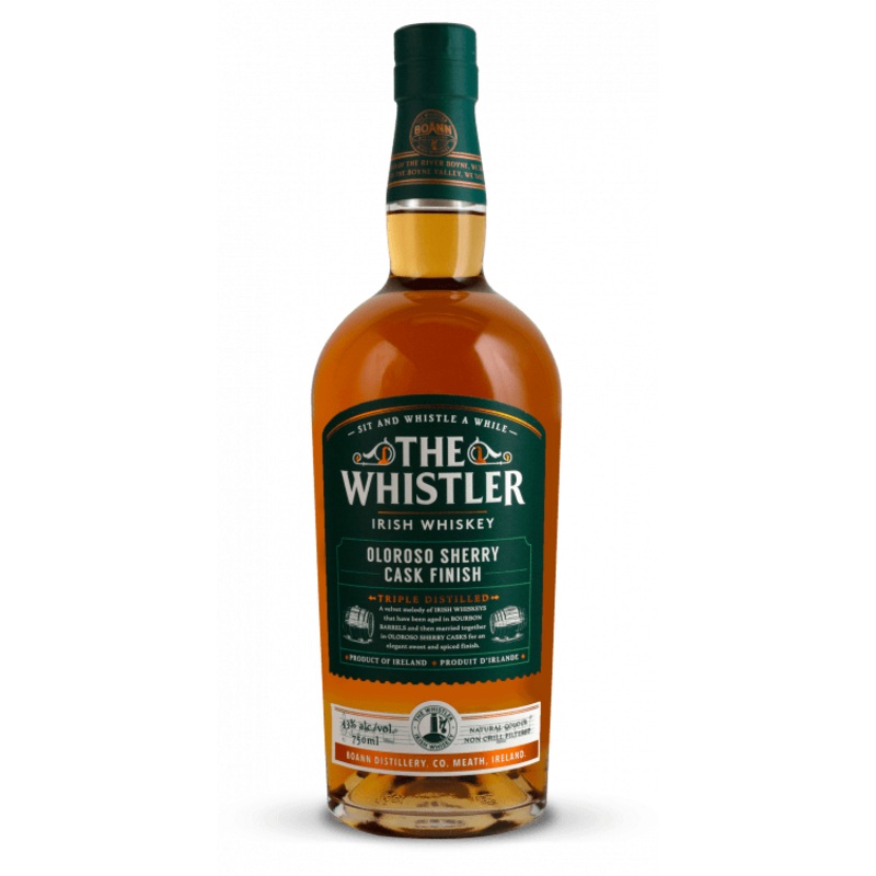 The Whistler Oloroso Sherry Cask Finish Irish Whiskey 70cl