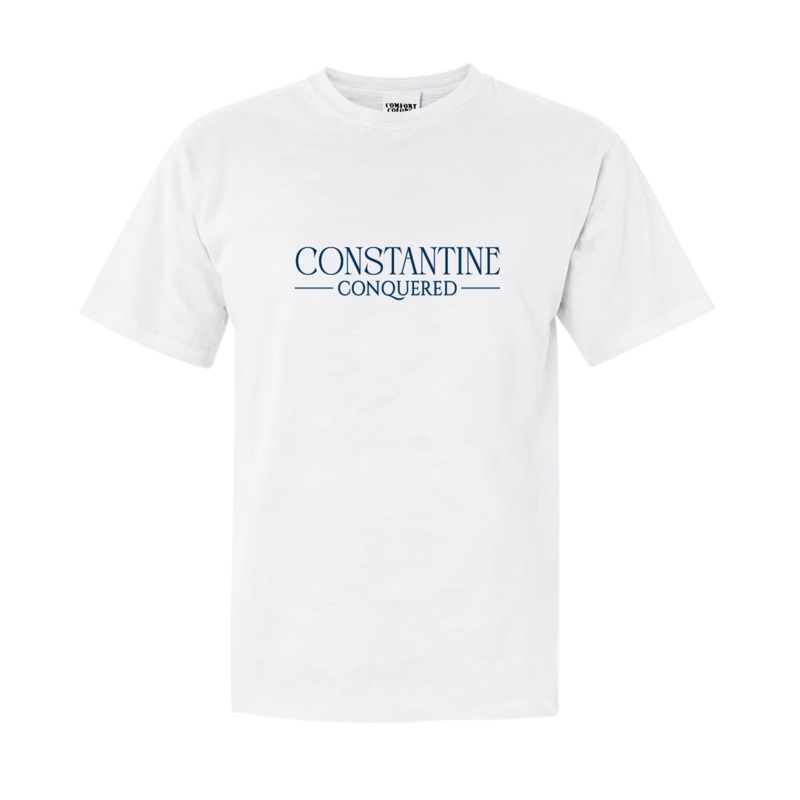 White T-Shirt - Design 1 M