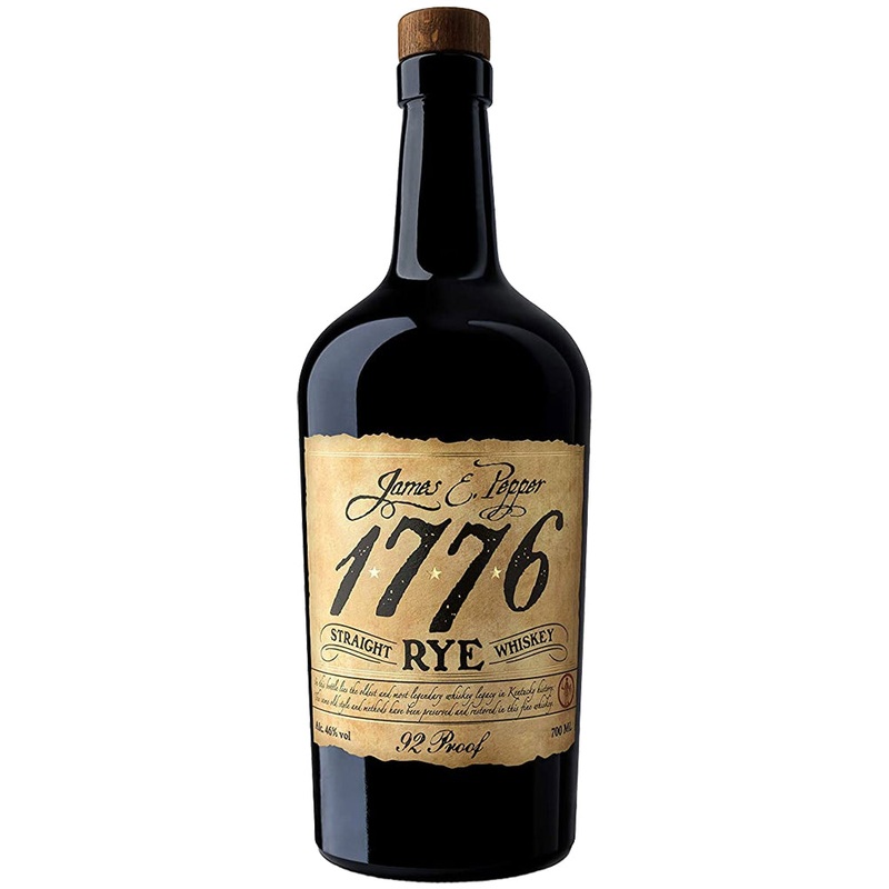James E. Pepper 1776 Straight Rye Whiskey