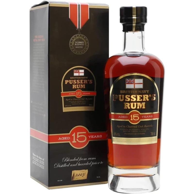 Pusser's Rum 15 Year Old 70cl