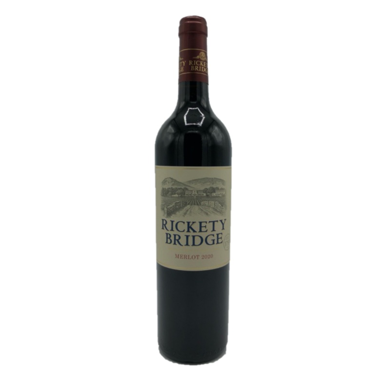 Rickety Bridge Merlot 2020 750ml 13.5% - South Africa Platter 4*