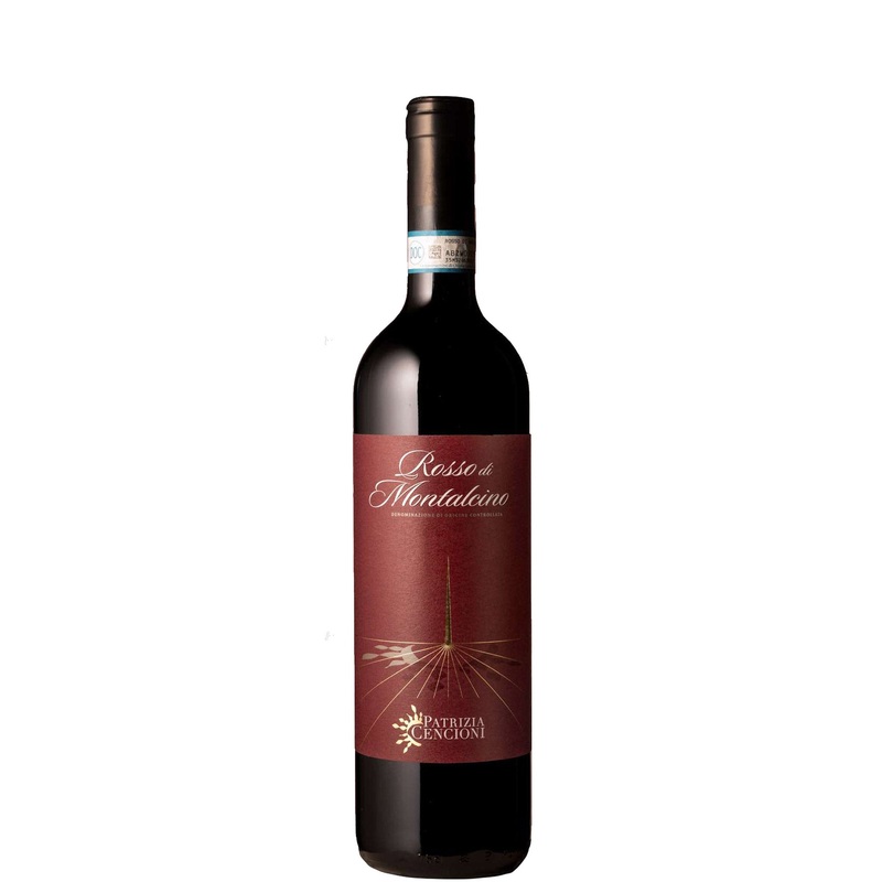 Rosso Di Montalcino, Patrizia Cencioni, 2020 DUTY PAID 6X75CL