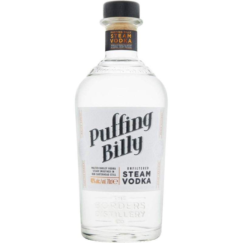 The Borders Distillery Puffing Billy Steam Vodka 70cl