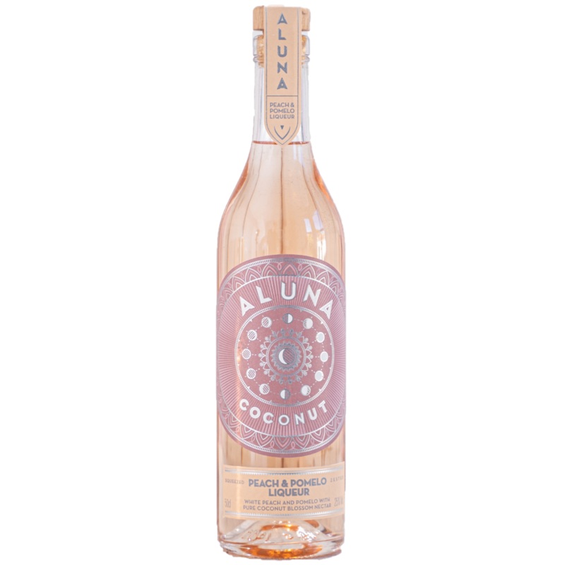 Aluna Coconut Peach & Pomelo Liqueur 50cl