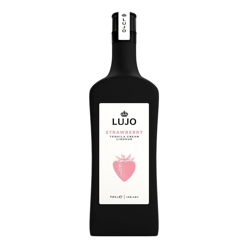 LUJO Strawberry Tequila Cream Liqueur, 70 cl