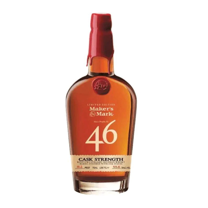 Maker's 46 Cask Strength Limited Edition Bourbon Whisky 750mL