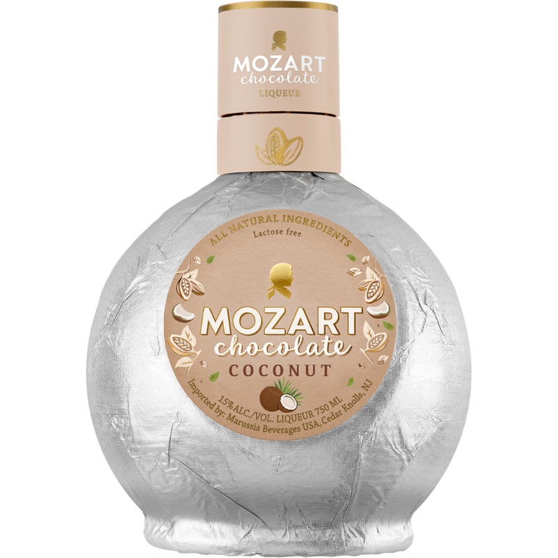 Mozart Chocolate Coconut Cream Liqueur 750 ML