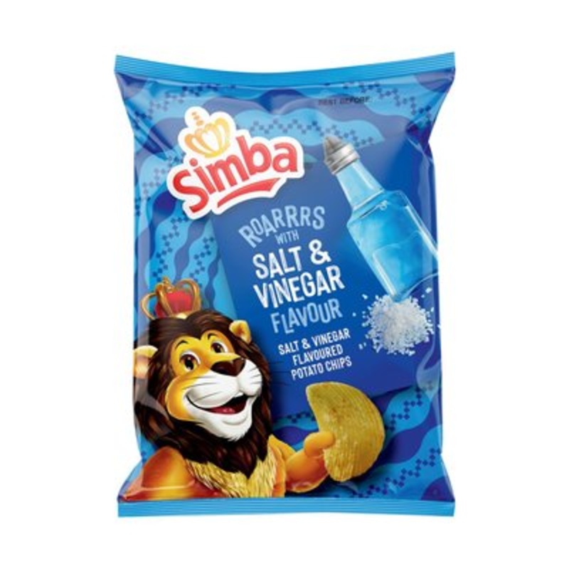 Simba Potato Chips Salt & Vinegar 120g