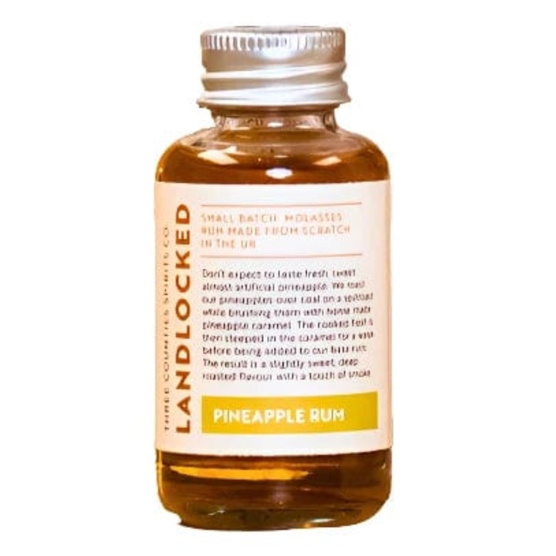 Three Counties Spirits Landlocked English Pineapple Rum Miniature 5cl