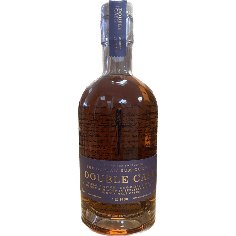 Outlaw Rum Double Cask 2021 special release 70cl