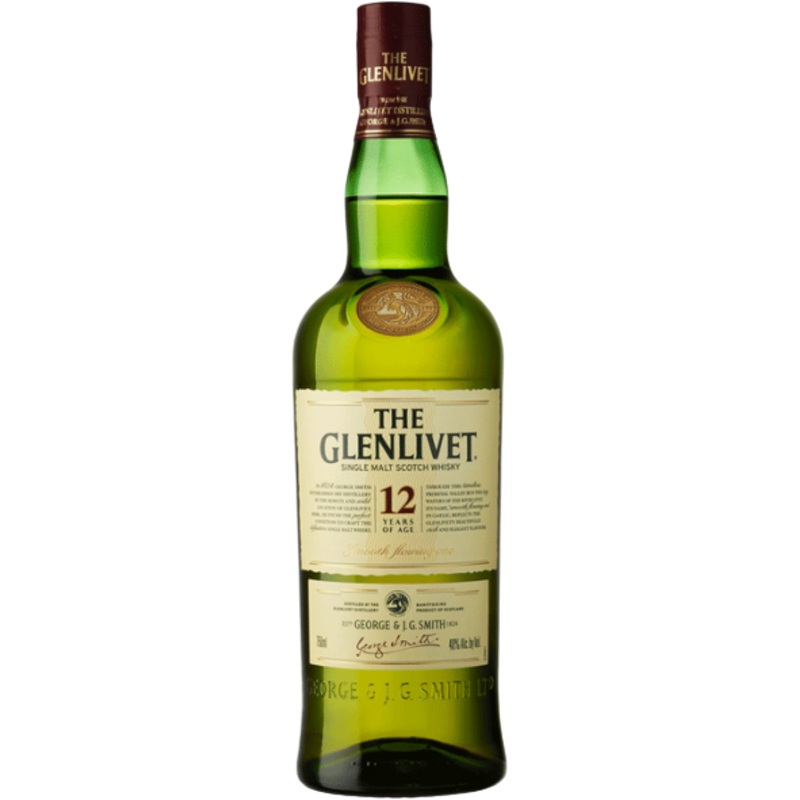 The Glenlivet Single Malt Scotch 12 Yr 80 1.75 L