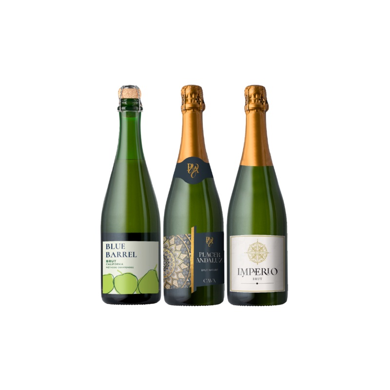 UPGRADE: The Vineyard Bubbly Pack! 3 Bottles