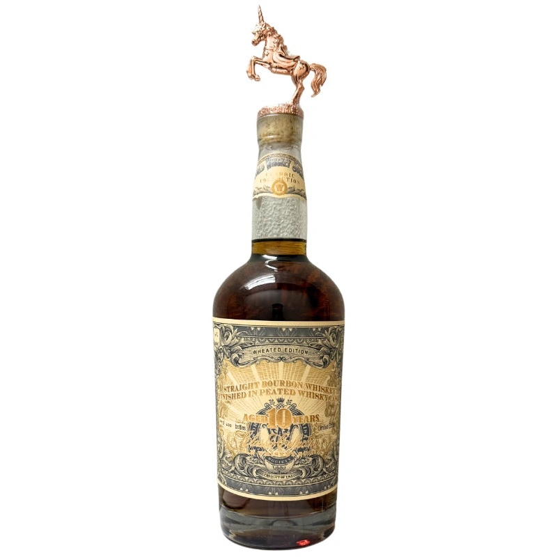 World Whiskey Society 10 Year Bourbon Peated Cask Finish Wheated Edition