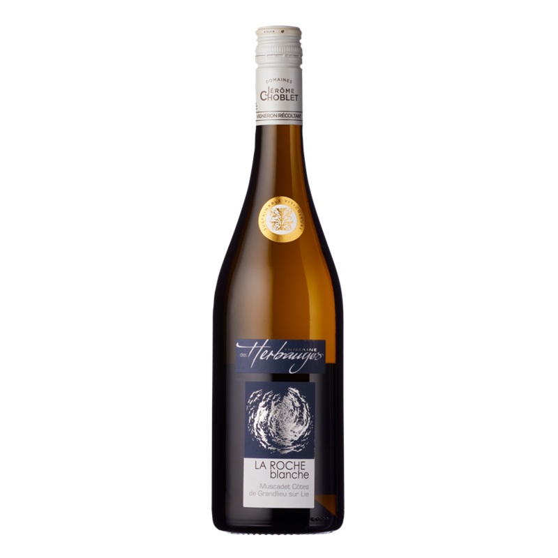 Domaine des Herbauges, Muscadet Cotes de Grandlieu Sur Lie, La Roche Blanche, 2023 (Case)