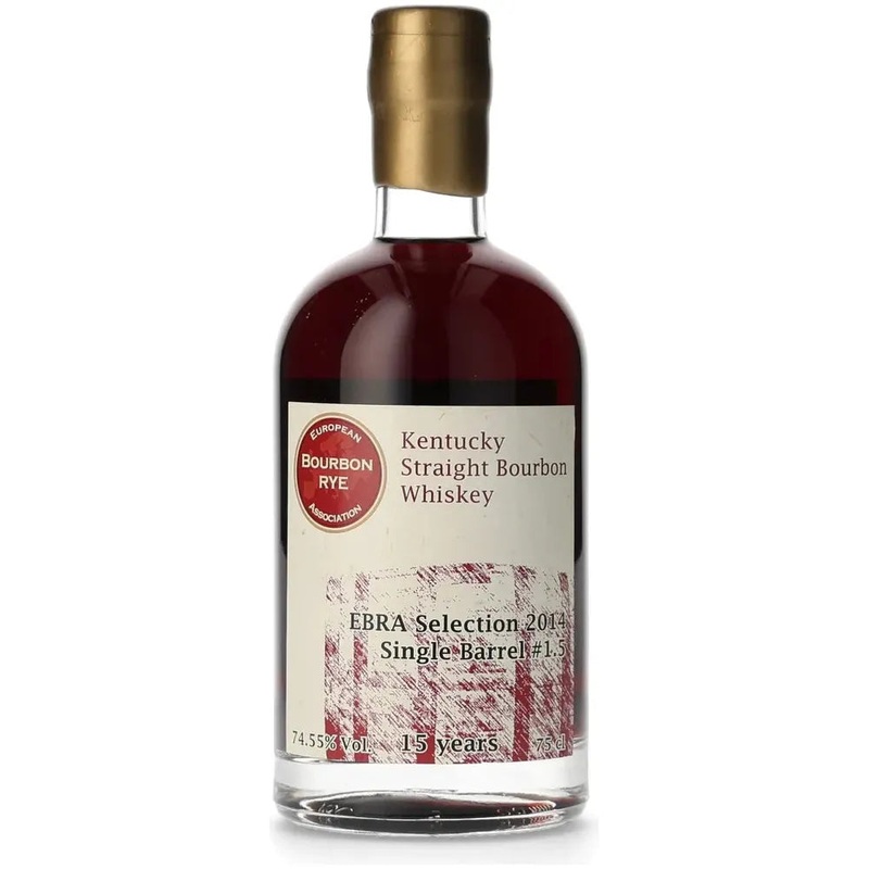 European Bourbon Rye Association 15 Year 'Selection 1.5' Bourbon (149.1 Proof, 2014)