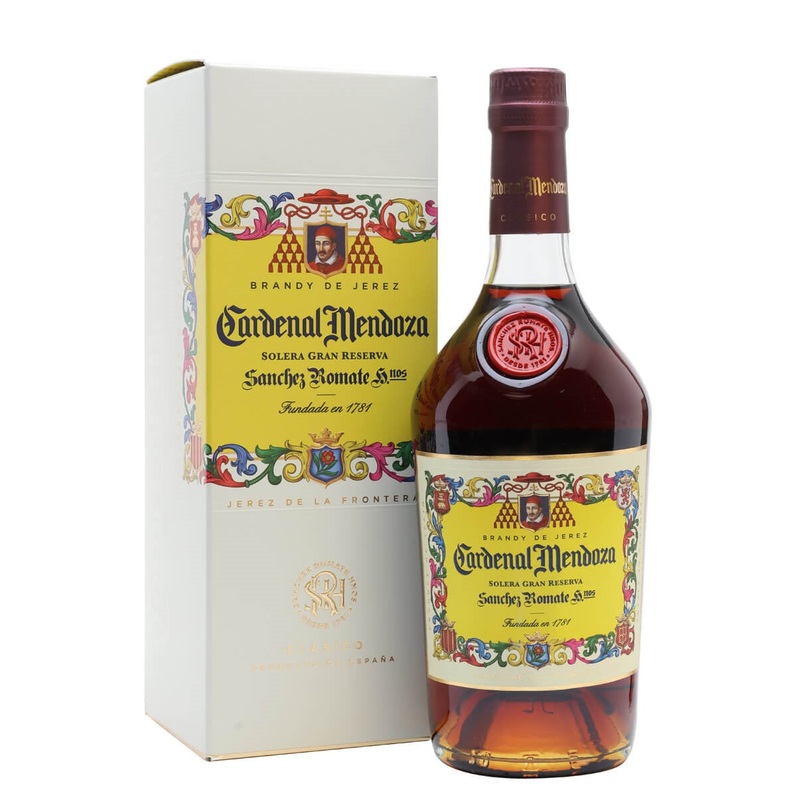 Cardenal Mendoza Brandy Solera Gran Reserva 40% abv 70cl