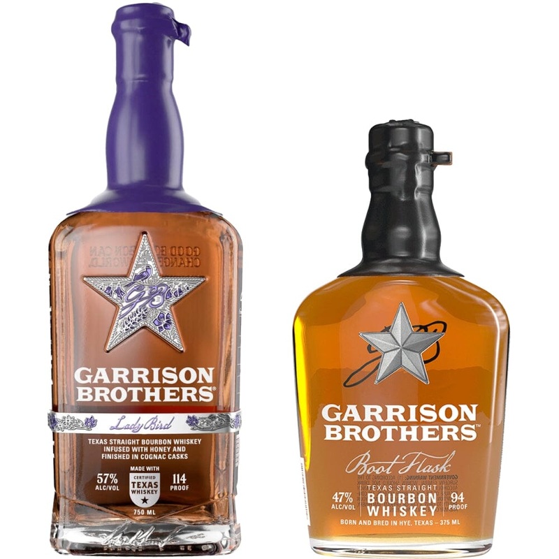 Garrison Brothers Lady Bird Bourbon Bundle 2025 Release w/ Boot Flask