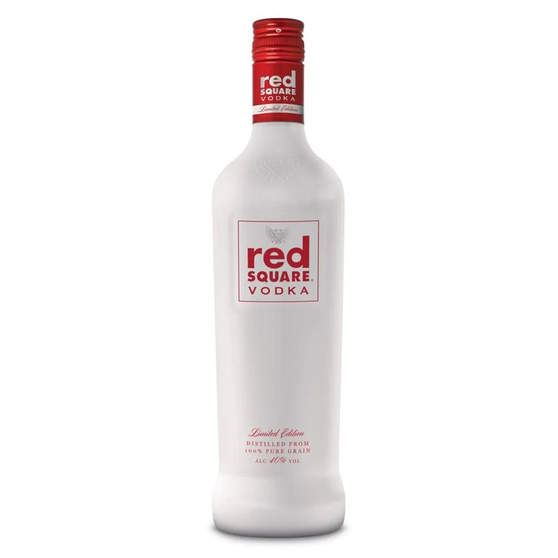 Limited Edition Red Square Vodka (WHITE), 70 cl