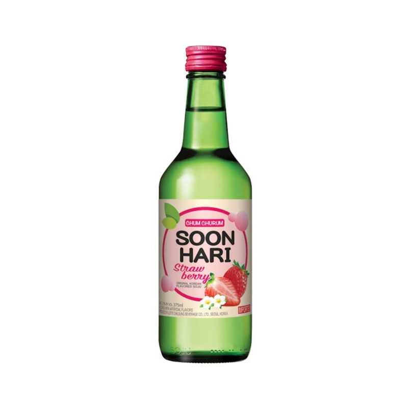 Soonhari Strawberry Soju 375 ML