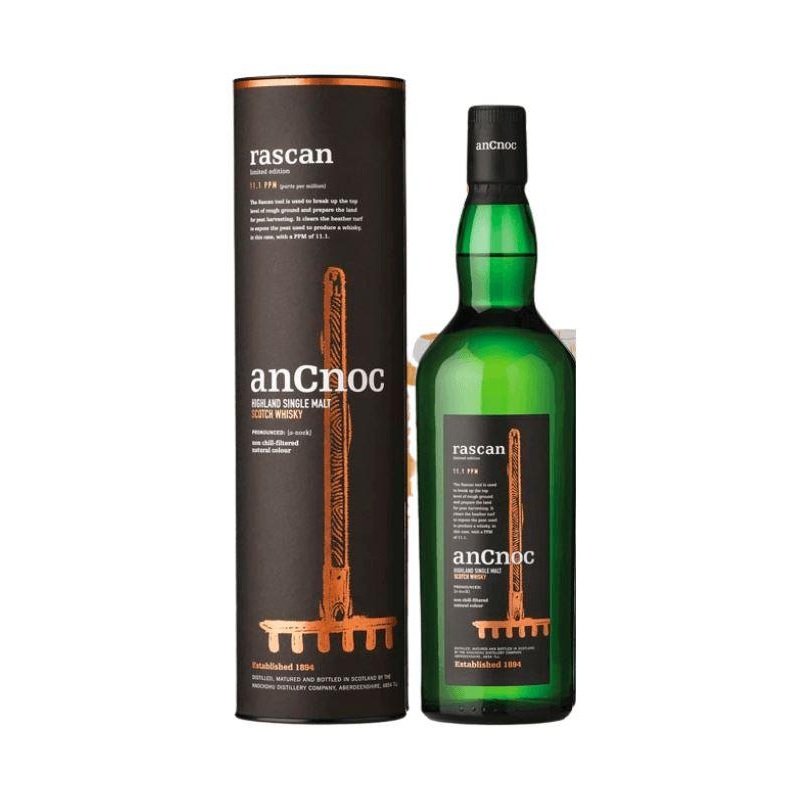 AnCnoc Rascan Limited Edition Highland Single Malt Scotch 750mL