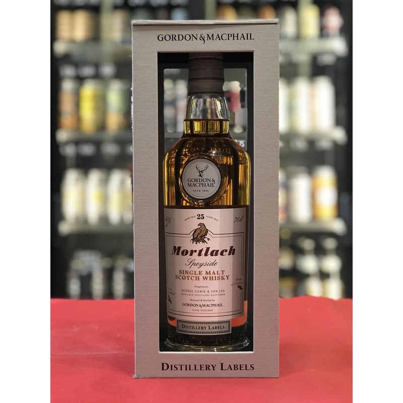 Gordon & Macphail - Distillery Labels - Mortlach  25 Year Old - Whisky