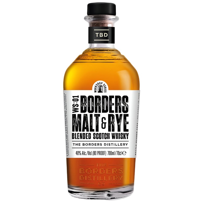 The Borders Distillery Malt & Rye Blended Scotch Whisky 70cl