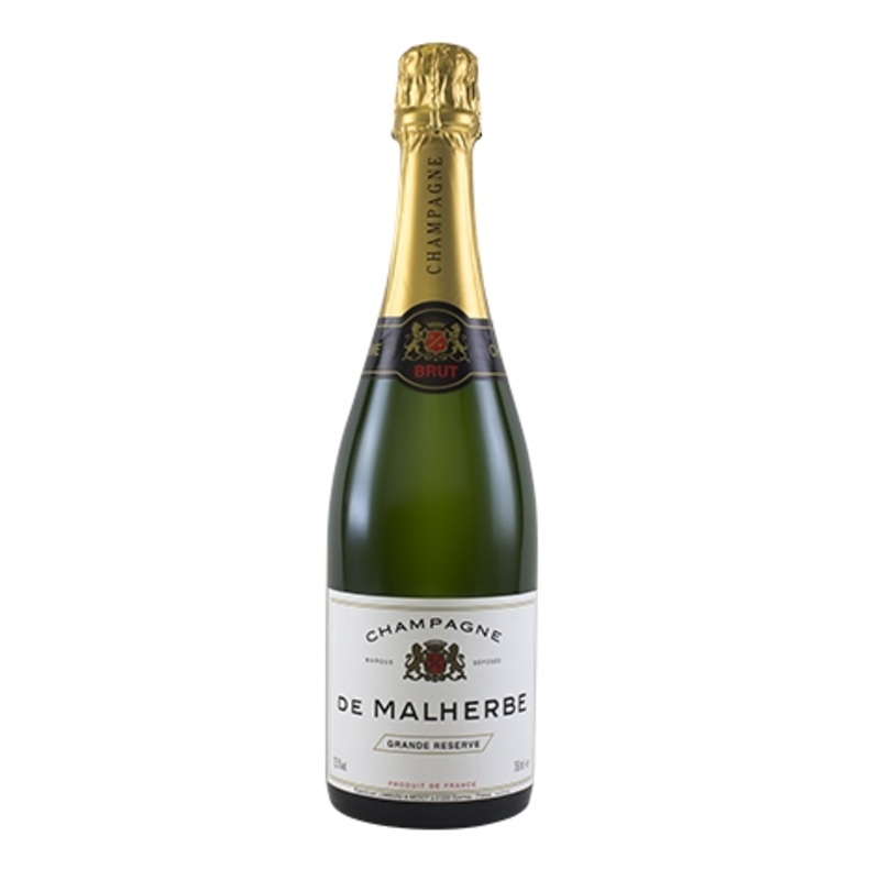 Champagne De Malherbe Brut N.V. 6 Bottle Case 6x75cl