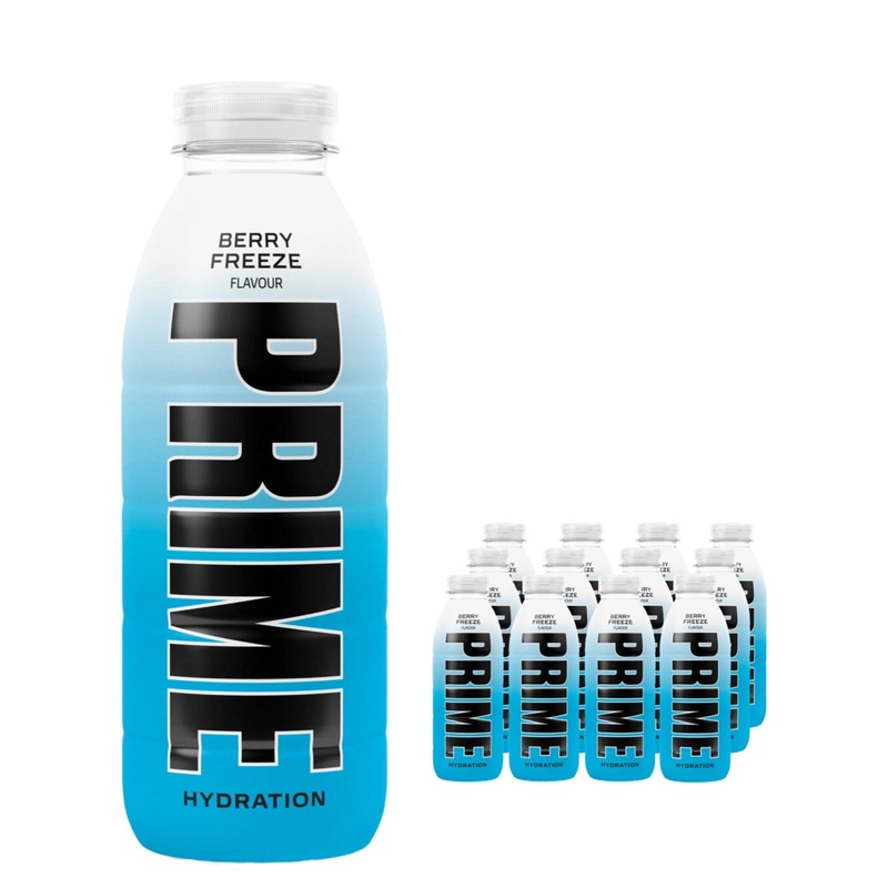 Prime Hydration Drink Berry Freeze Multipack, 12 x 500 ml