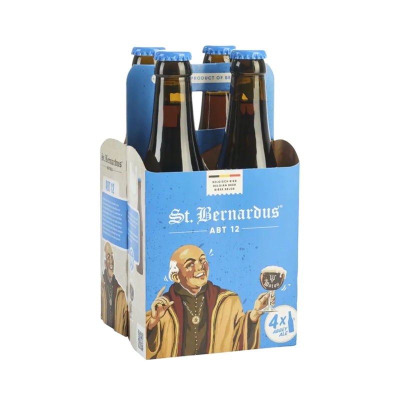 St. Bernardus Abt 12 Abbey Ale 4 PACK 11.2 OZ BTLS