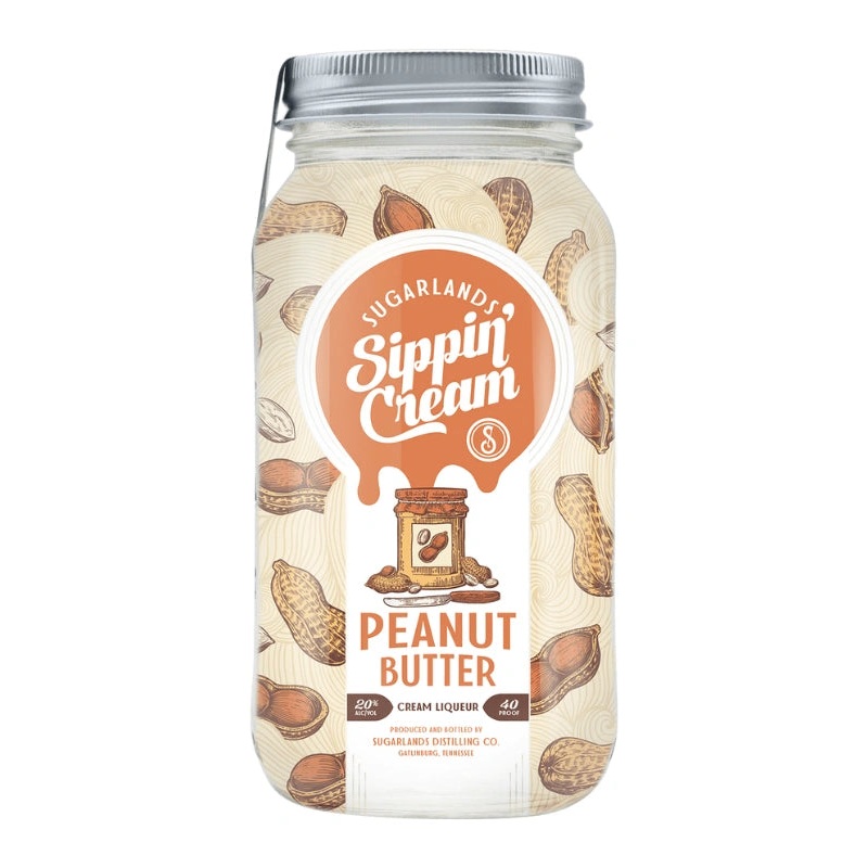 Sugarlands Peanut Butter Sippin Cream Liqueur 750mL