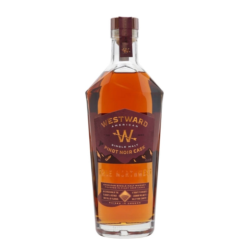 Westward American Single Malt Pinor Noir Cask Whiskey 70cl
